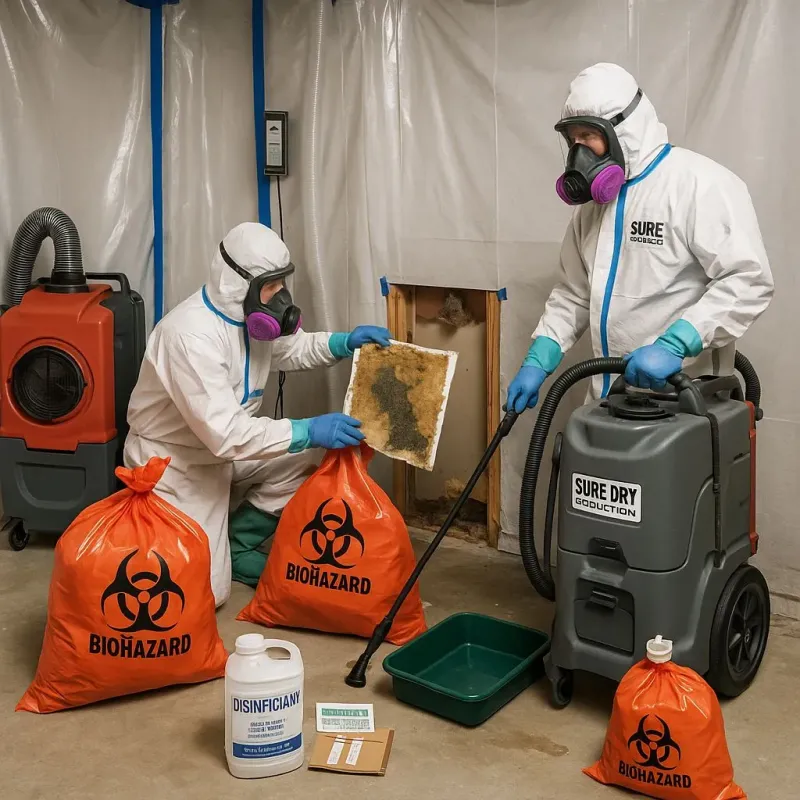 Contaminated Water Handling Protocols process in Parkers Prairie, MN