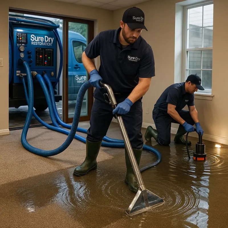Water Extraction and Removal process in Parkers Prairie, MN